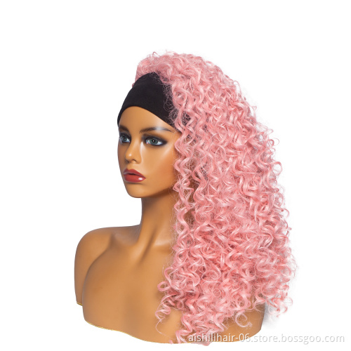 Aishili body wave headband wig grip headband 14 inch headband wigs for black women